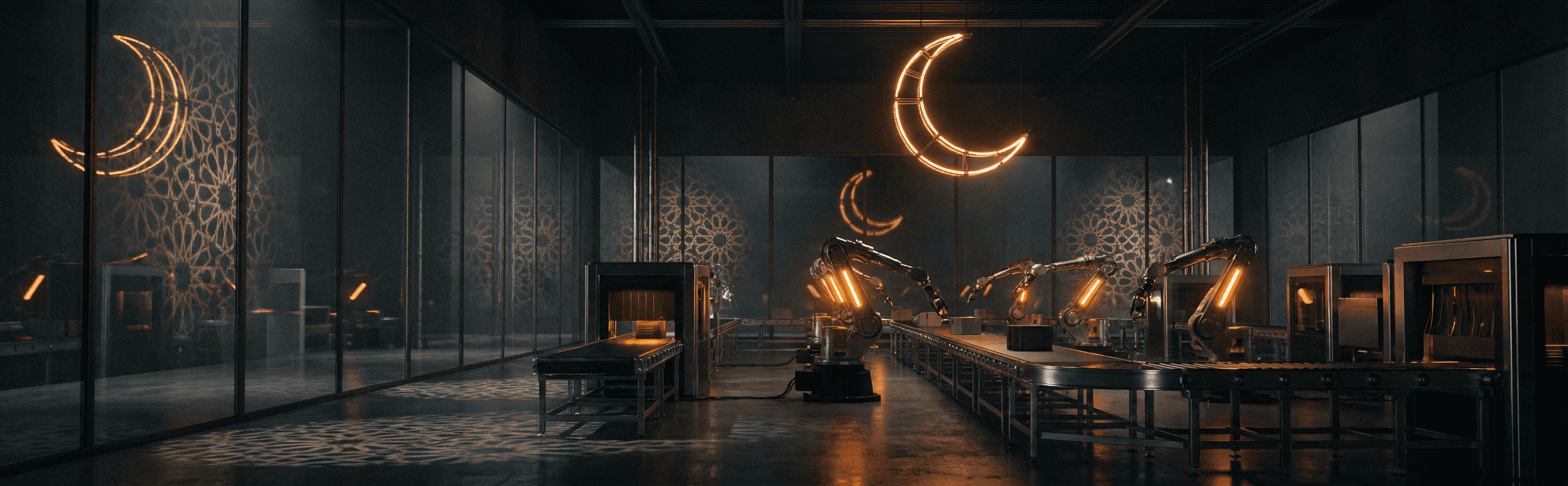 Ramadan Smart Factory - Islamic Arabesque